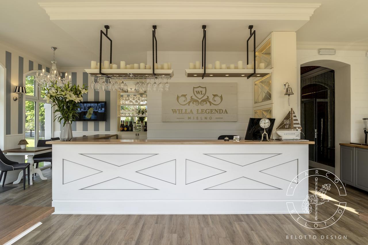 Willa Legenda Hotel Adults Only Mielno Exterior foto